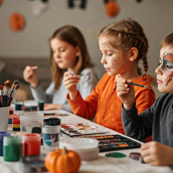 Jak pomalować dziecko na Halloween?